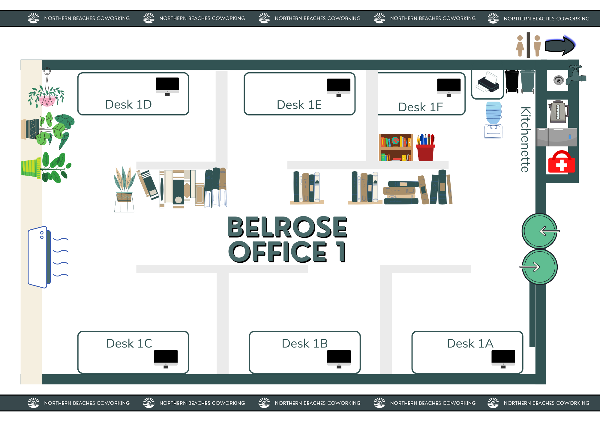 Belrose Office floor plan